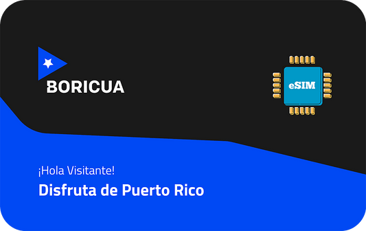 Puerto Rico, 7 days, 1 GB, eSIM